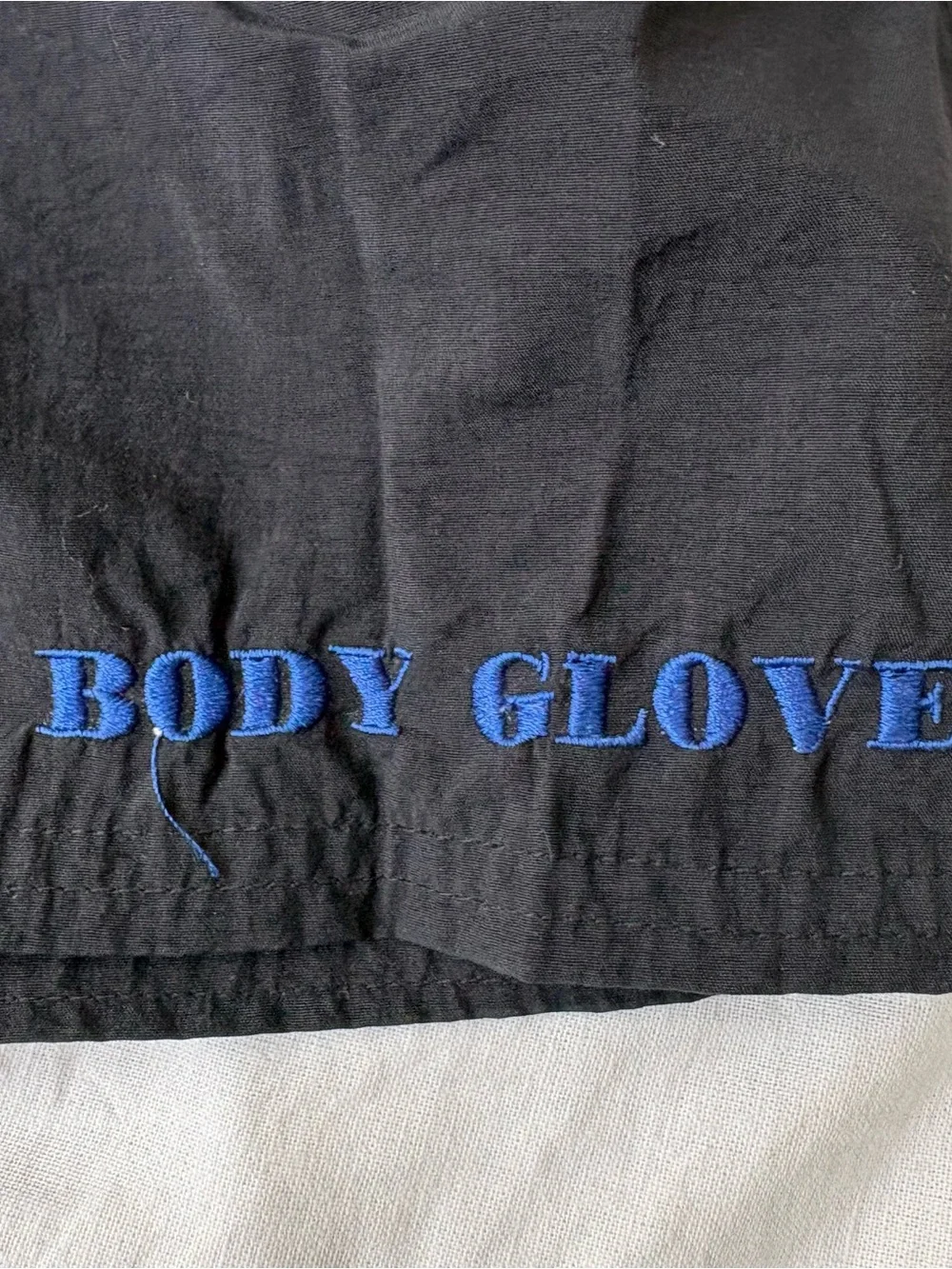 Vintage Body Glove Men's Colorblock Swim/Board Shorts in Teal, Blue & Black